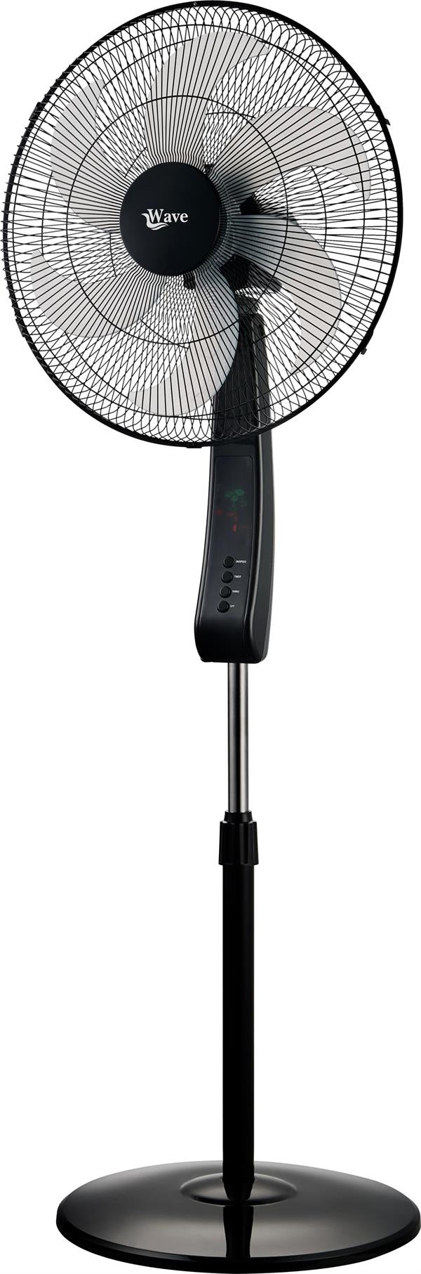 Wave Stand Fan 18 Inch 55W LED Remote